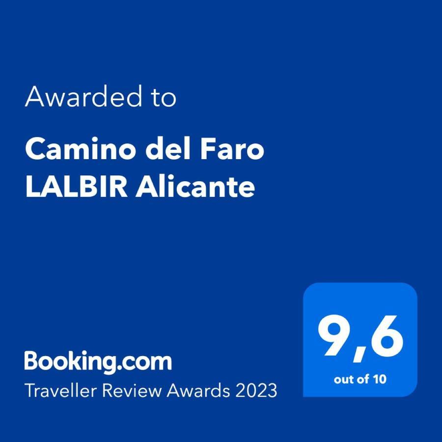 Camino Del Faro Lalbir Alicante El Albir Екстер'єр фото